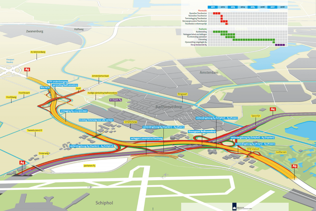 A9 Omlegging Badhoevedorp