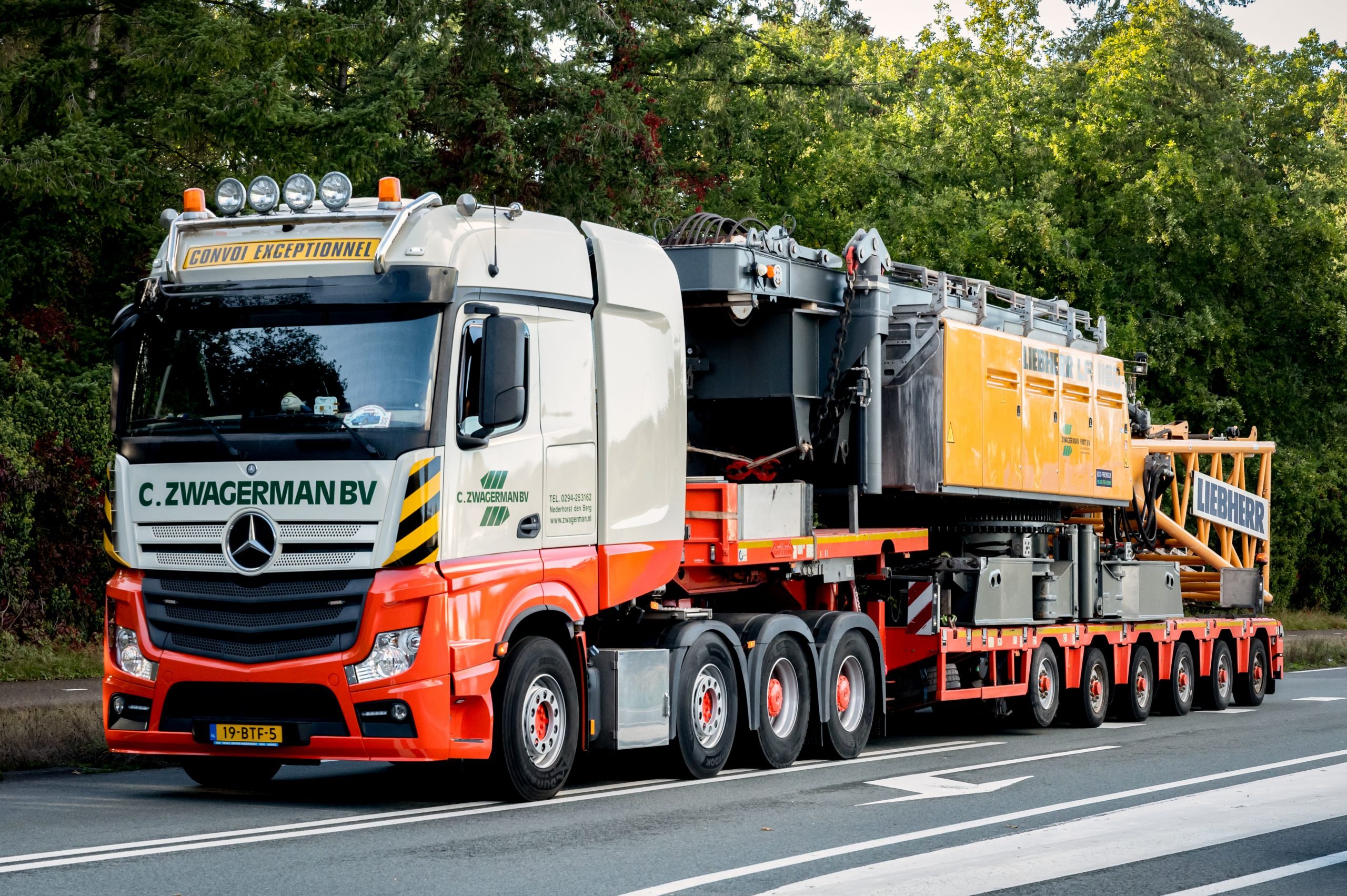 Ontheffingsaanvragen exceptioneel zwaar transport