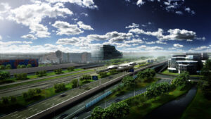 Artist impression Vernieuwde toerit S108